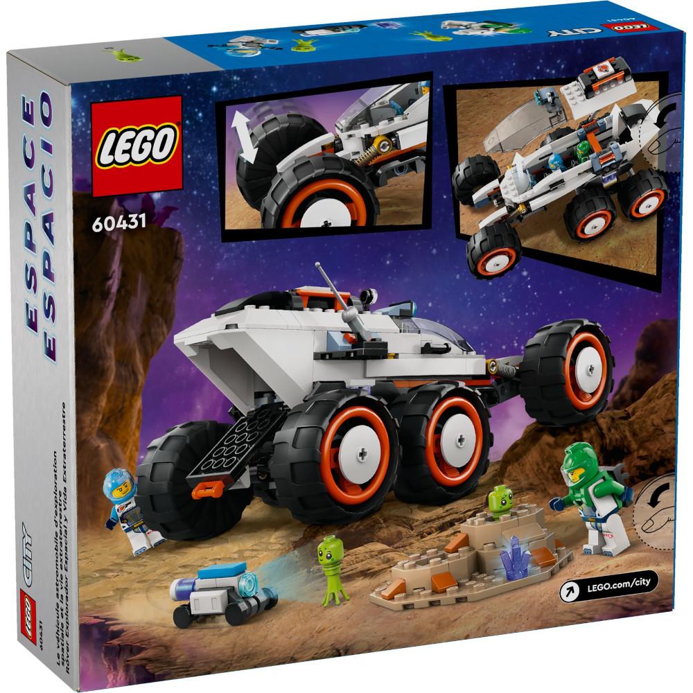 Zestaw lego city space kosmiczny łazik I badanie życia w kosmosie 60431 dla dziecka nr. 4