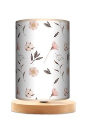 Lampa stołowa mała - Pastelowe kwiatki