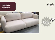 Kanapa rozkładana ITALY 253x110x71 cm sofa z funkcją spania tkanina Aragon szara - Miniaturka zdjęcia nr 4