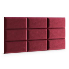 Panele tapicerowane 70x30 na ścianę magic velvet bordowy - Miniaturka zdjęcia nr 3