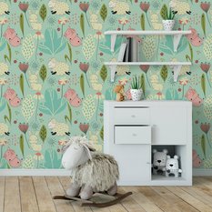 Tapeta W Rolce Owieczki KRÓLICZKI Świnki Natura 53x1000  - Miniaturka zdjęcia nr 8