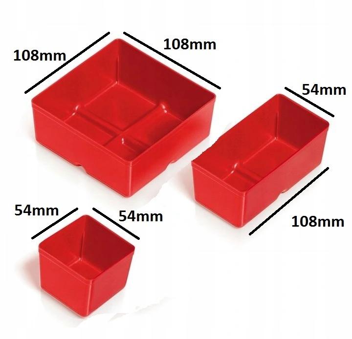 Organizer + pojemniki NORP16 skrzynka na śrubki nr. 4