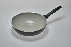 Wok 28 cm Melodia Finegres Moneta szary - Miniaturka zdjęcia nr 3