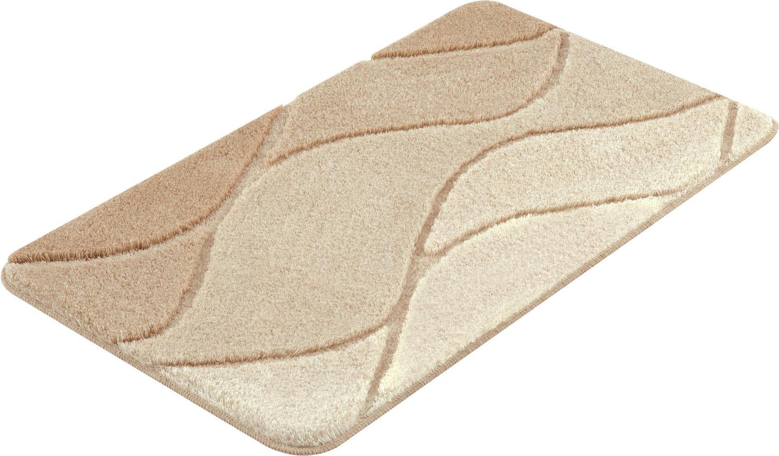 Dywanik łazienkowy beżowy 70x120 cm wysokie runo Kleine Wolke Fiona do łazienki nr. 3
