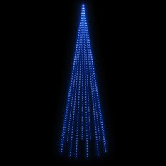 Choinka do montażu na maszcie, 732 niebieskich diod LED, 500 cm - Miniaturka zdjęcia nr 4