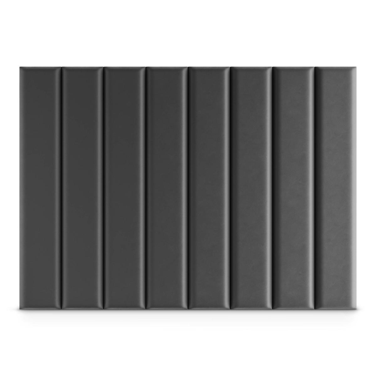 Panele tapicerowane 100x20 na ścianę magic velvet grafitowy nr. 4