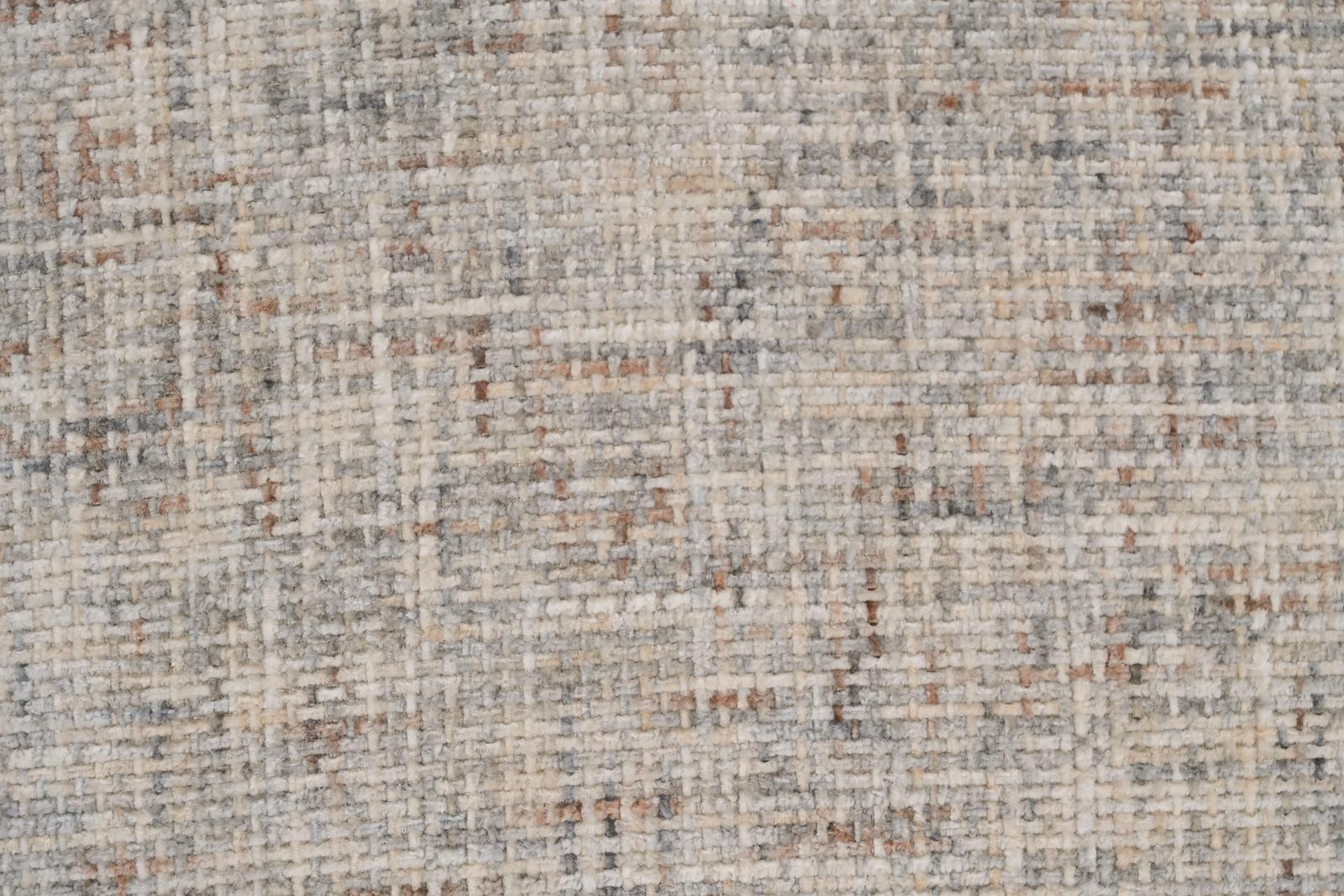 Krzesło tapicerowane LEITH 62x58x80 cm do salonu jadalni szare szenil nowoczesny desing nr. 4