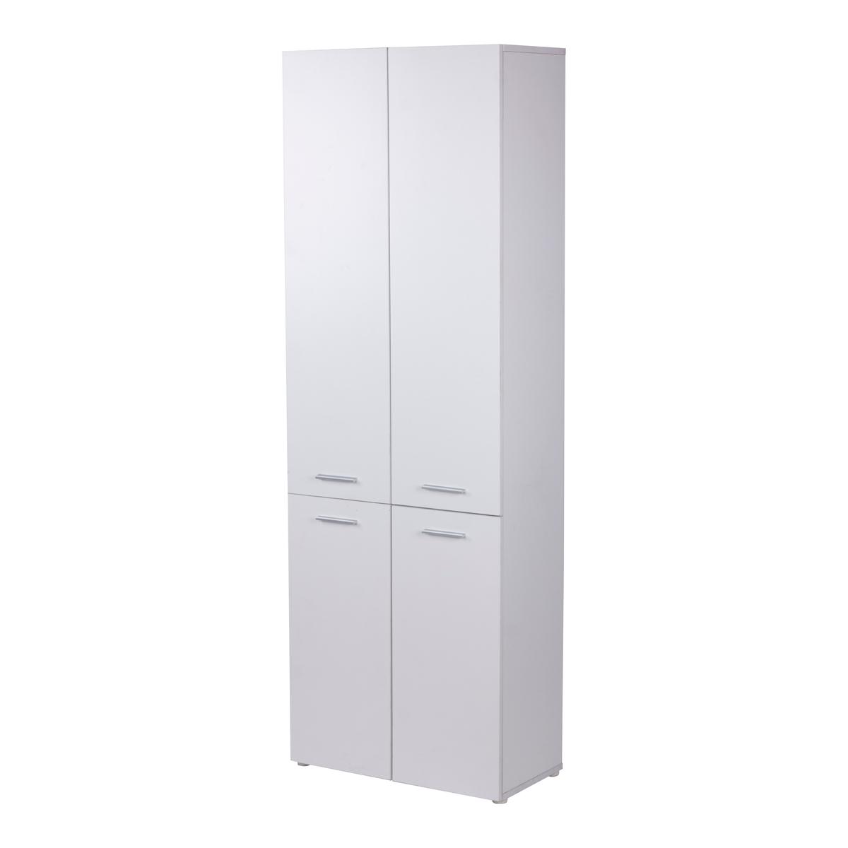 Słupek łazienkowy z dostawą najtaniej LUBA 1K DD 174x60x30 cm szafka łazienkowa kosz na pranie regał biały mat nr. 3