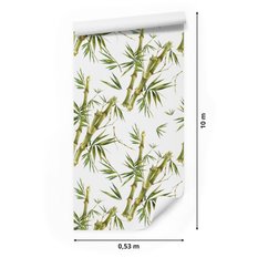 Tapeta Do Jadalni Liście Gałęzie BAMBUS Rośliny  - Miniaturka zdjęcia nr 2