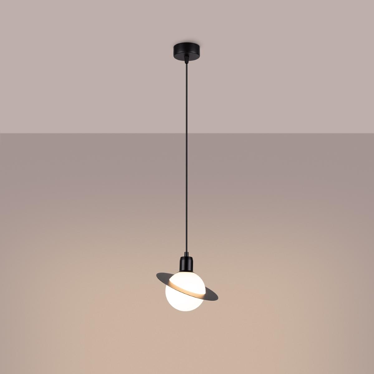 Lampa wisząca HYPERION 1 czarny 125x20x20cm nowoczesna G9 do salonu nr. 3