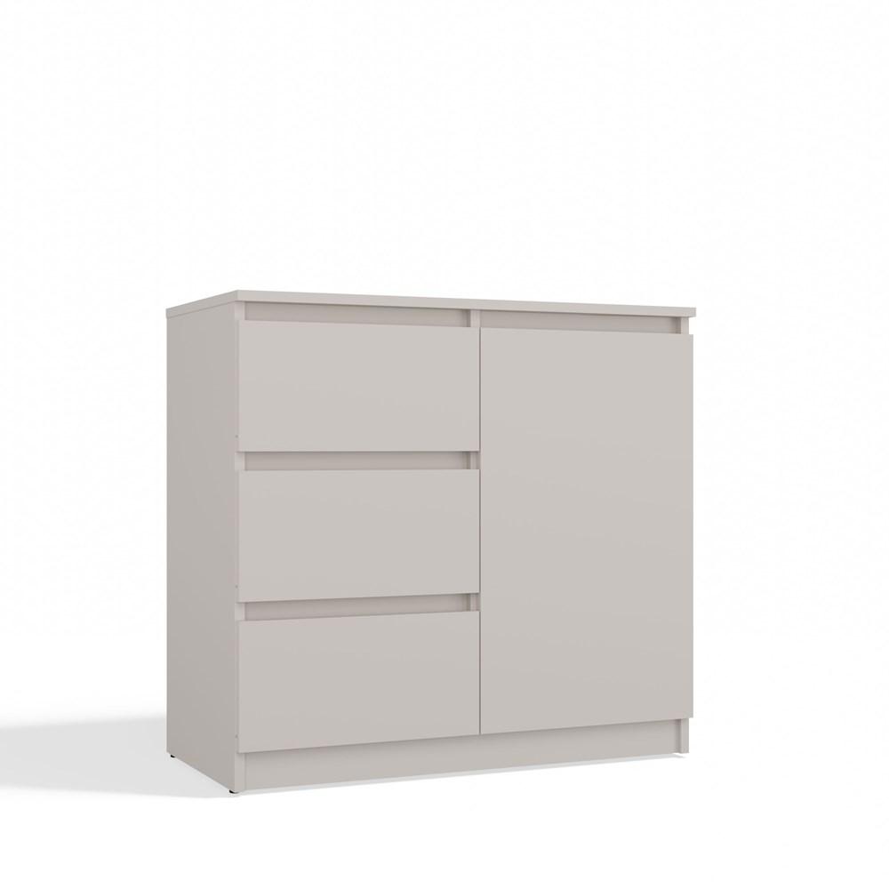 Komoda Malwa 75x80x40 cm do salonu sypialni kaszmir beż nr. 13