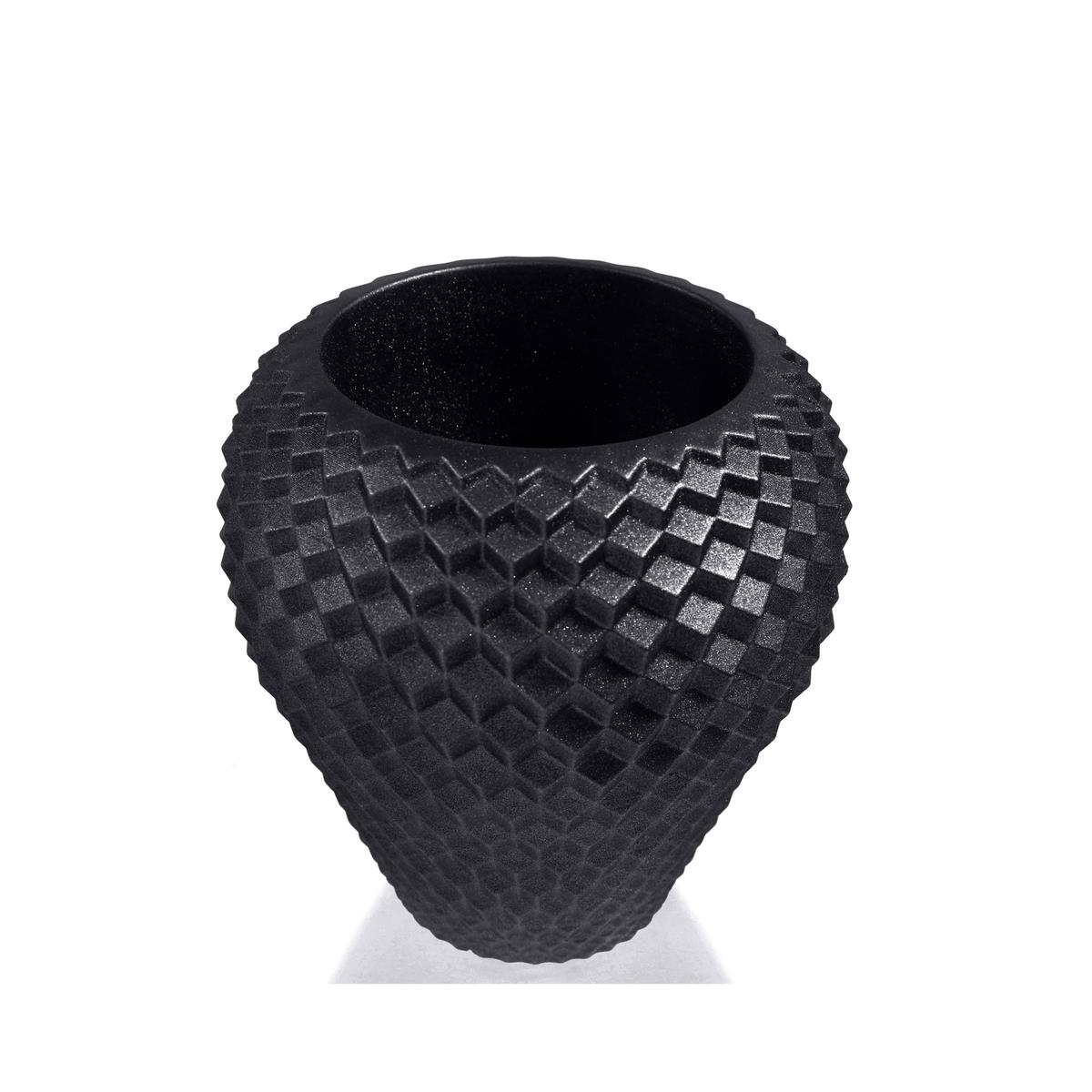 Donica Cone Black Metallic Poli 10 cm