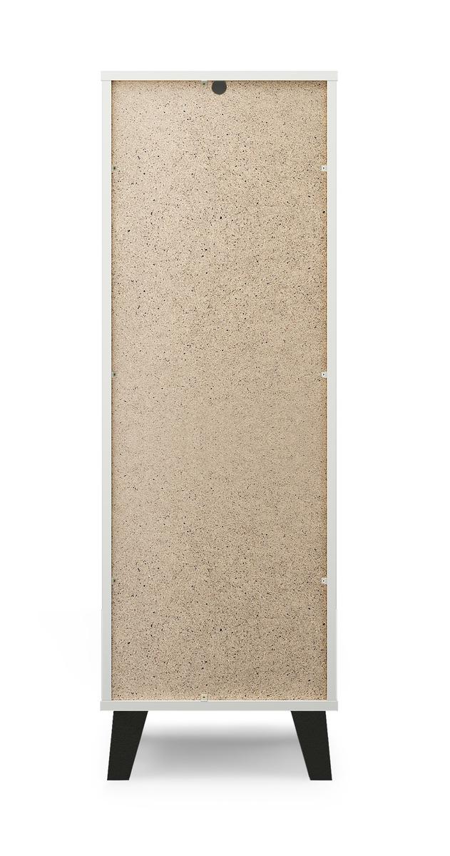 Komoda SCANDI 40x120,5x39 cm z szufladami do sypialni i salonu biała nr. 6