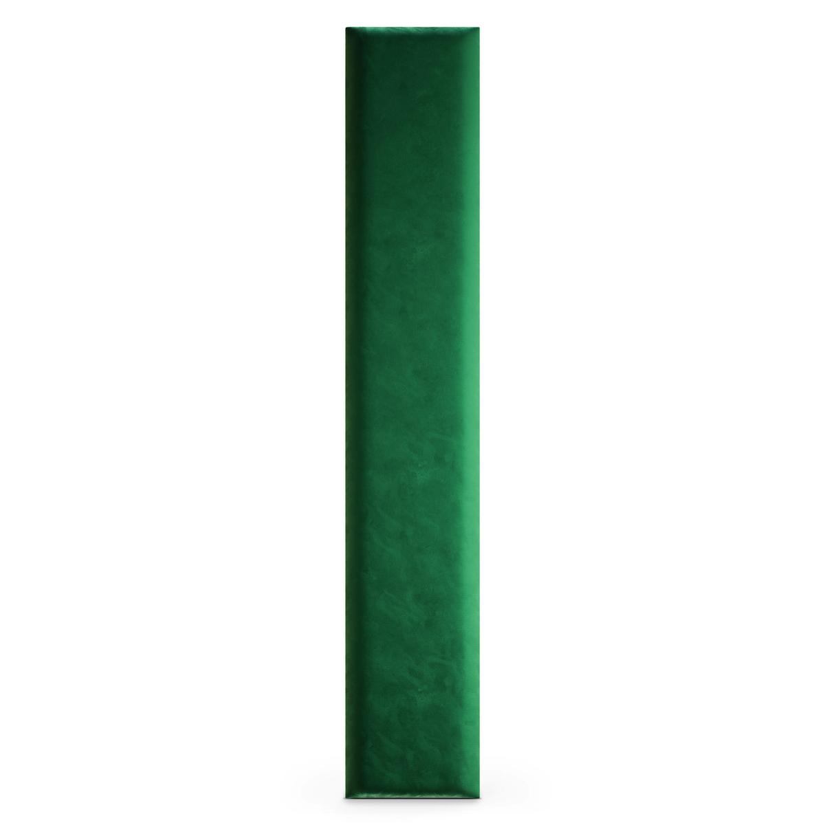 Panele tapicerowane 100x20 na ścianę magic velvet butelkowa zieleń nr. 2