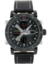 ZEGAREK MĘSKI NAVIFORCE - NF9132 (zn073b) - black/grey + box