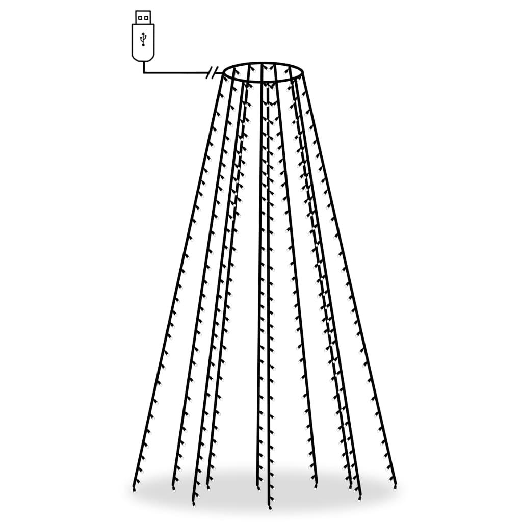 Lampki choinkowe 300 cm w formie siatki 300 LED do salonu lub pokoju nr. 5