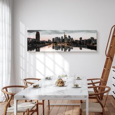 Obraz Do Salonu PANORAMA Frankfurtu Miasto Architektura 145x45cm - Miniaturka zdjęcia nr 6