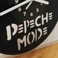 Zegar ścienny z płyty winylowej 30 cm Depeche Mode - Miniaturka zdjęcia nr 3