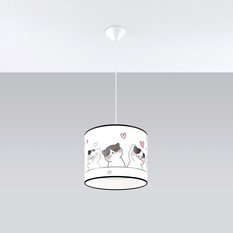 Lampa wisząca CAT 30 95x30x30cm nowoczesna E27 do salonu - Miniaturka zdjęcia nr 3