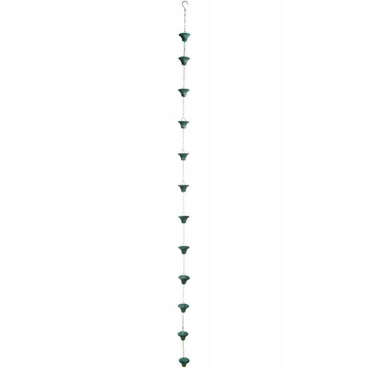 Łańcuch rynnowy patynowy na wodę deszczową nr. 2