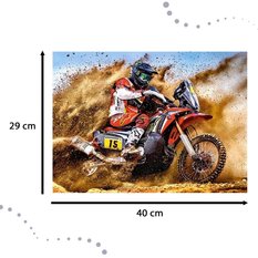 CASTORLAND Puzzle układanka 300 elementów Dirt Bike Power - Motocyklista 8+ - Miniaturka zdjęcia nr 4