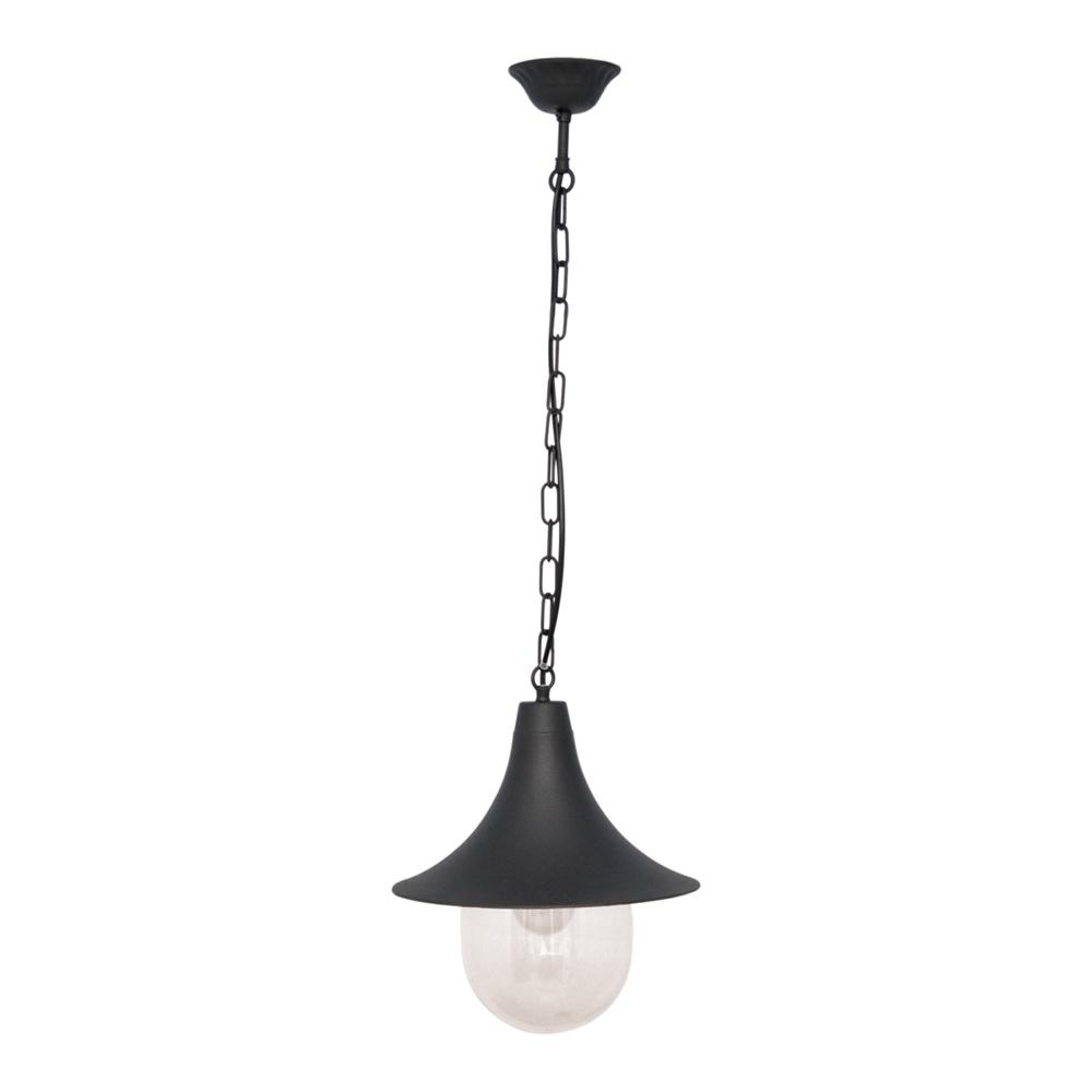 Lampa ogrodowa wisząca K-8131 BOSTON 26x83x26 cm do ogrodu czarny nr. 1