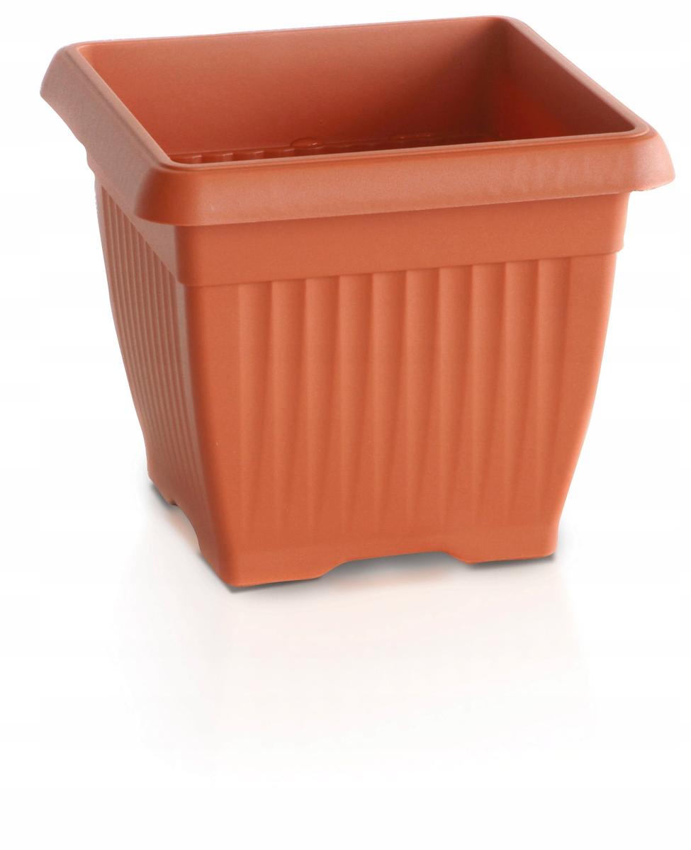 Doniczka kwadratowa Terra DKWT37 + podstawka 25.2l nr. 2