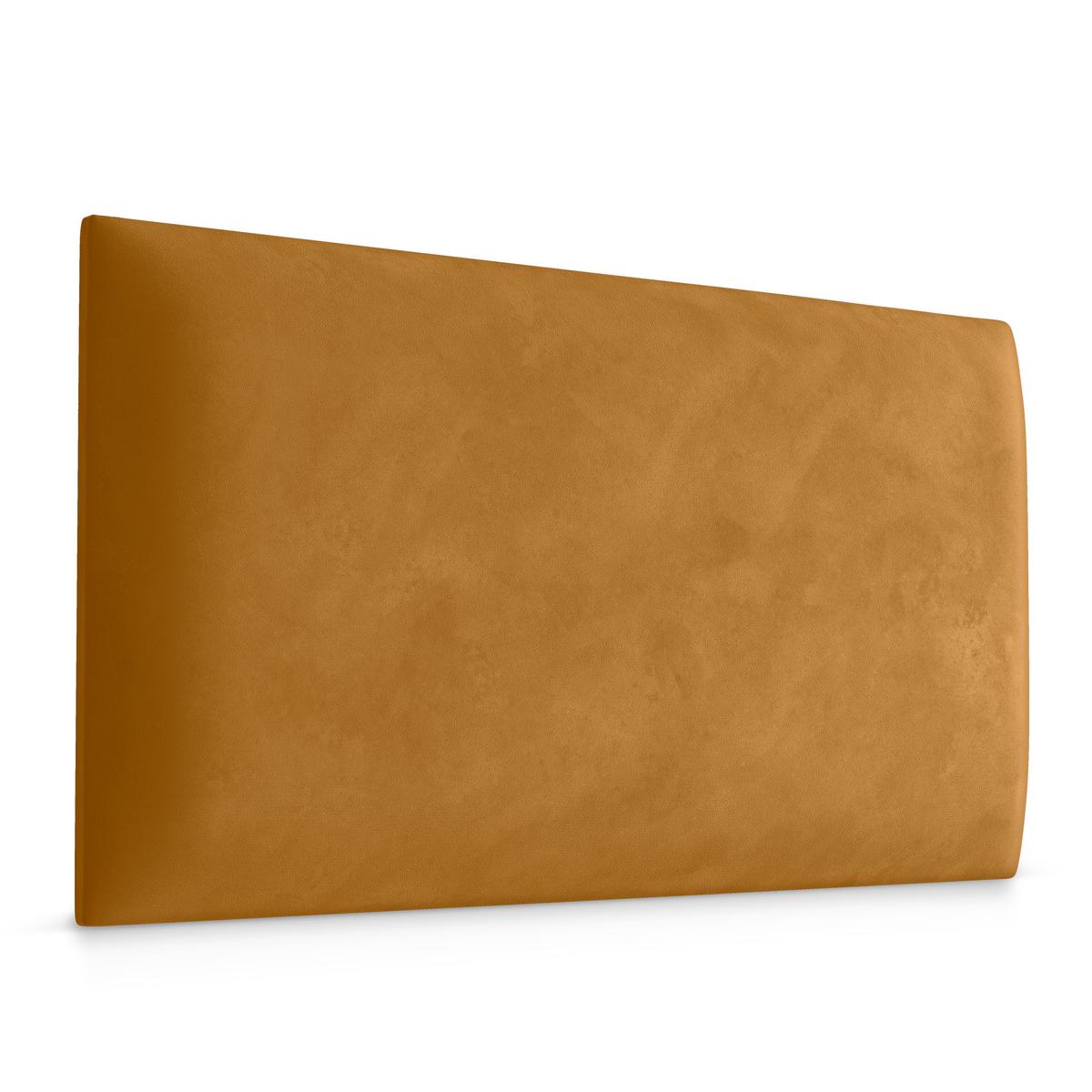 Panele tapicerowane  60x30 cm na ścianę prostokąt żółty