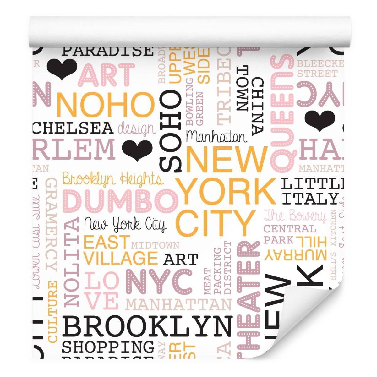 Tapeta Dla Dziewczyny Napisy NOWY JORK Brooklyn  nr. 5