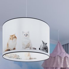 Lampa wisząca KITTY 40 95x40x40cm nowoczesna E27 do salonu - Miniaturka zdjęcia nr 11