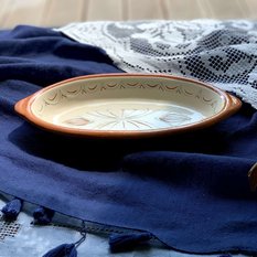 Półmisek gliniany robiony ręcznie - Miniaturka zdjęcia nr 5