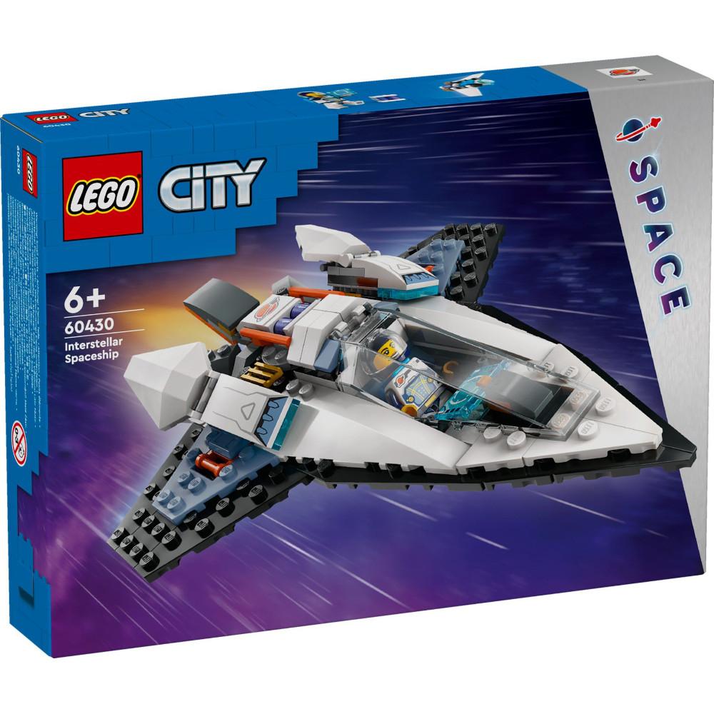 Duży zestaw klocków lego city space oryginalny statek międzygwiezdny 60430 dla dziecka nr. 1