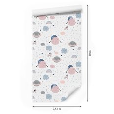 Tapeta W Rolce PLANETY Kosmos Gwiazdki Chmurki  - Miniaturka zdjęcia nr 2