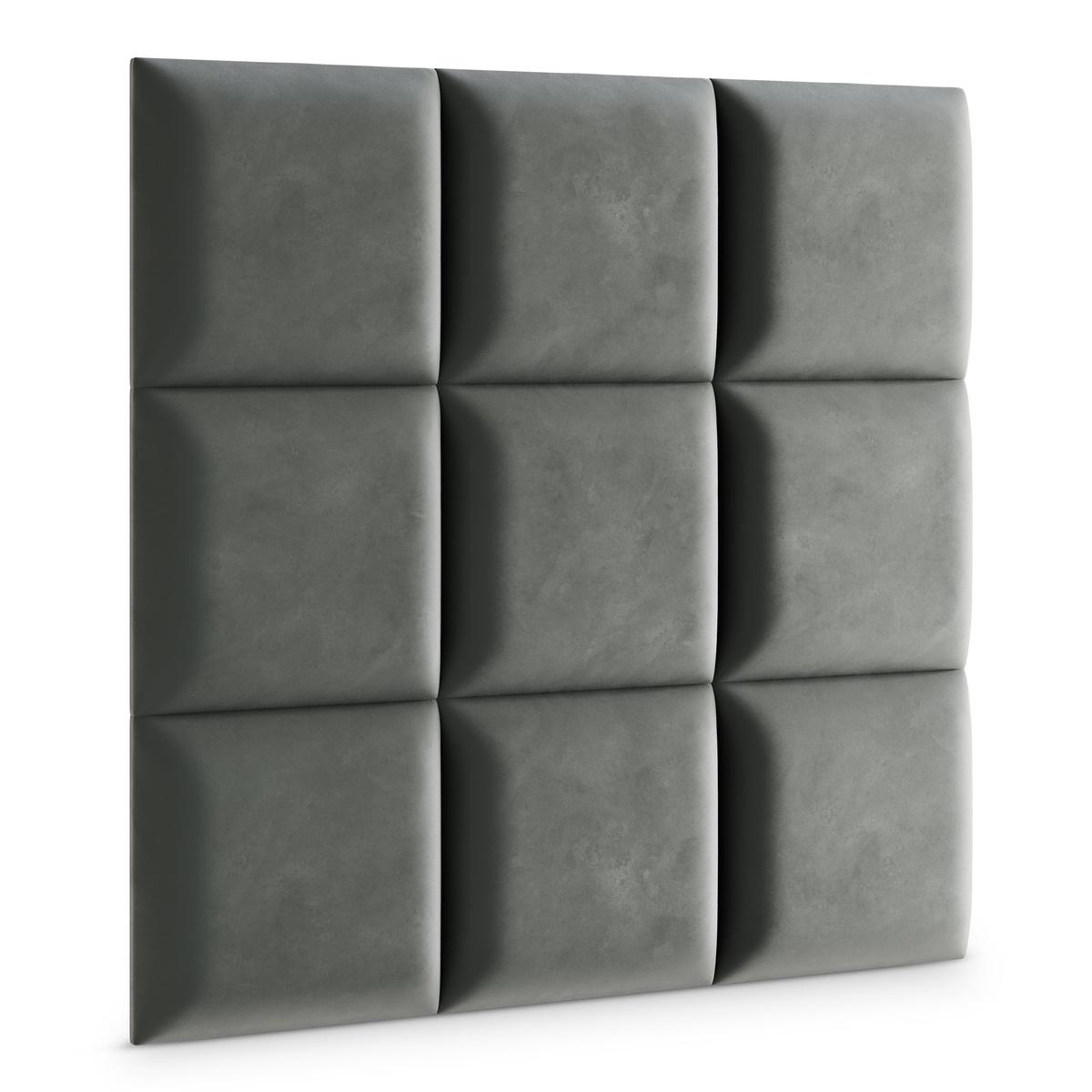 Panele tapicerowane 40x40 na ścianę magic velvet szary nr. 3