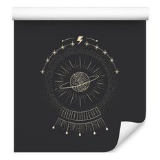 Tapeta Młodzieżowa PLANETY Gwiazdy Abstrakcja Boho  - Miniaturka zdjęcia nr 4