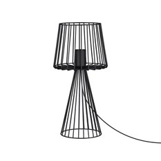 Lampka stołowa / nocna K-4642 SOUL BLACK 20x42x17 cm do salonu lub pokoju czarny