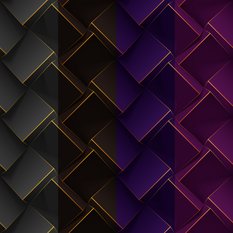 Tapeta Nowoczesna GEOMETRYCZNE Wzory Efekt 3D  - Miniaturka zdjęcia nr 6