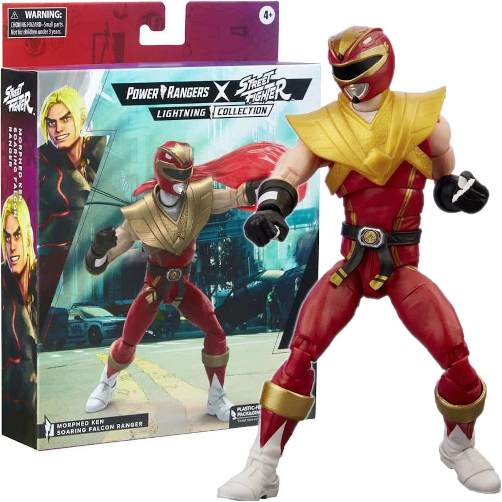 Power rangers x street fighter collection morphed ken soaring falcon ranger dla dziecka