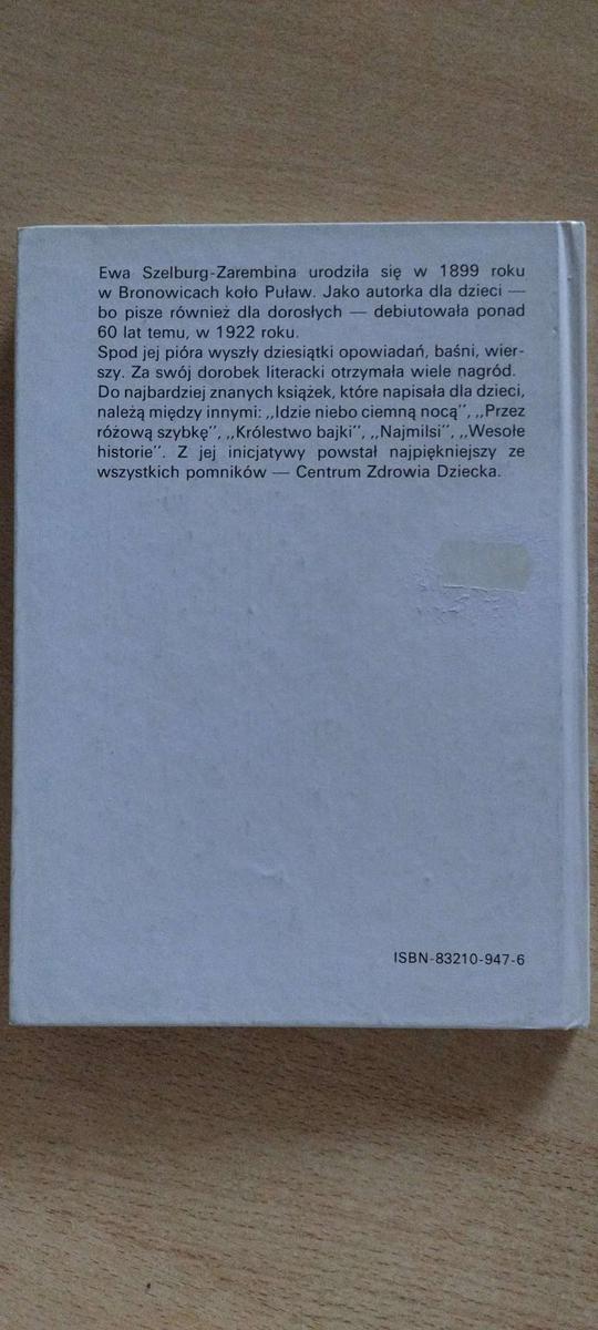 Książka Idzie niebo ciemną nocą - Ewa Szelburg -Zarębina. nr. 9