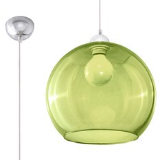 Lampa wisząca BALL zielona 120x30x30cm nowoczesna E27 do salonu - Miniaturka zdjęcia nr 1