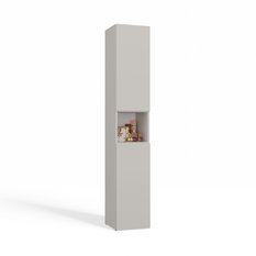 Szafka łazienkowa Nel 1 174x31x30 cm regał słupek kaszmir beż - Miniaturka zdjęcia nr 12