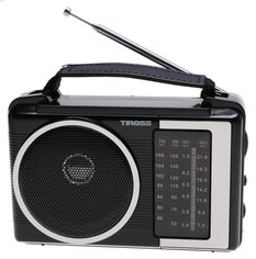 Radio przenośne  16 x 10,5 x 6 cm FM AM  czarne - Miniaturka zdjęcia nr 1