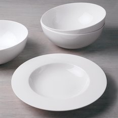 Talerz obiadowy 24 cm głęboki Royal Villeroy & Boch biały do jadalni - Miniaturka zdjęcia nr 3