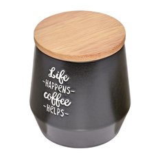 Pojemnik na kawę Coffee Culture 1 l Cilio czarny - Miniaturka zdjęcia nr 4