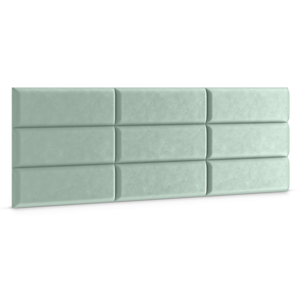 Panele tapicerowane 50x15 cm na ścianę prostokąt miodowy nr. 3