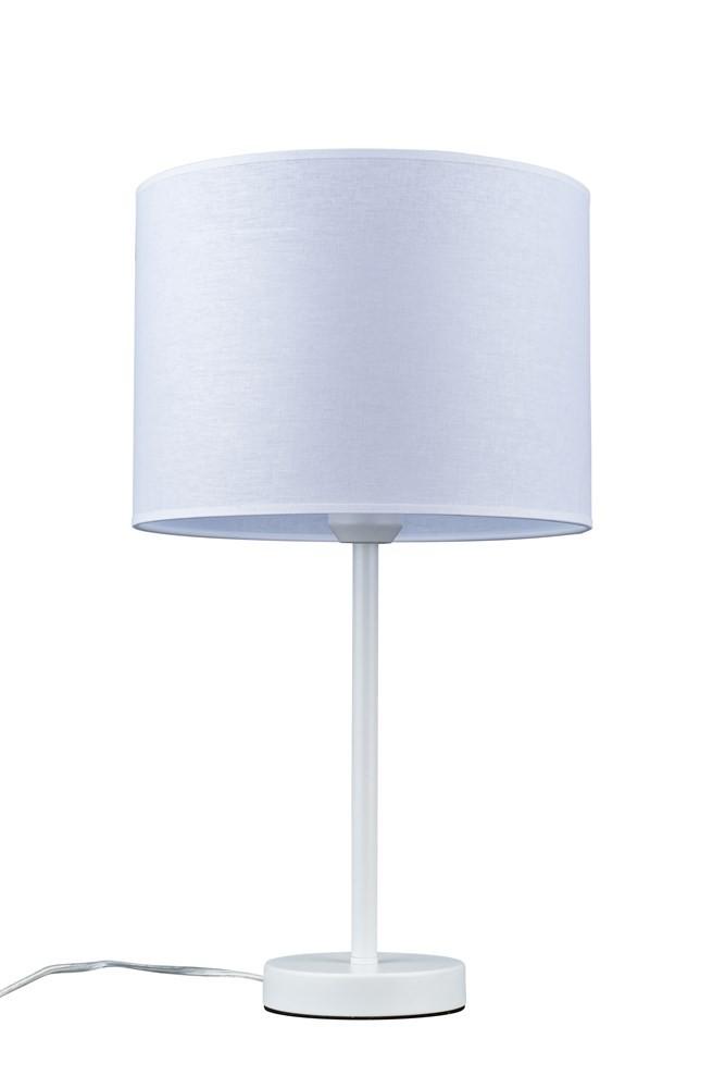 Lampa stołowa TAMARA 1xE27 40W minimalistyczna biała do salonu