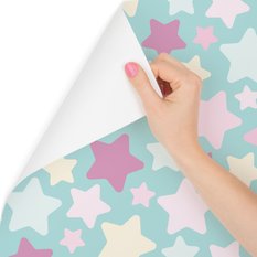 Tapeta dla dzieci – Piękne kolorowe gwiazdki 