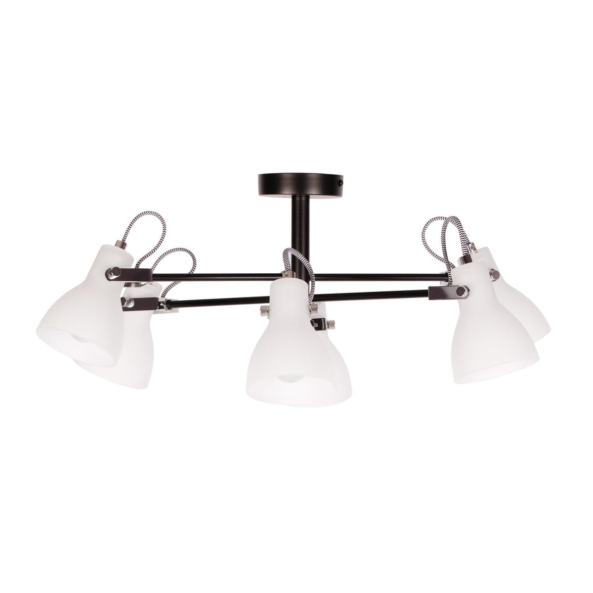 Lampa sufitowa K-8109 KANTI 60x26x60 cm do salonu lub pokoju biały/czarny nr. 2