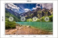 Fototapeta Jezioro Morskie Oko w Tatrach Dekoracja Ścienna do Salonu - Miniaturka zdjęcia nr 2