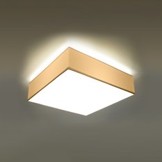 Plafon HORUS 55 biały 11x55x55cm E27 nowoczesna lampa do salonu - Miniaturka zdjęcia nr 3